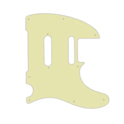 WD Music - Custom Pickguard for Fender Modern Player Telecaster Plus - Vintage Green 3-Ply