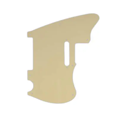WD Music - Custom Pickguard for Squier by Fender 2020 Paranormal Offset Telecaster - Cream