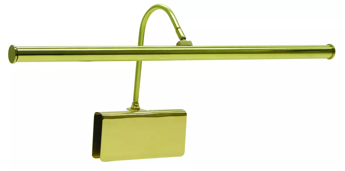 Grand Piano Lamp -19 inch LED Lamp, Polished Brass