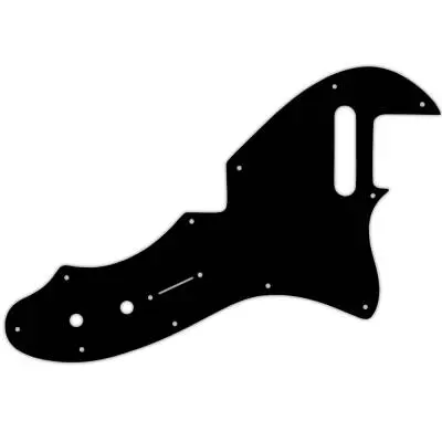 WD Music - Custom Pickguard for Fender USA Vintage or USA Reissue Telecaster Thinline - Black/Parchment/Black