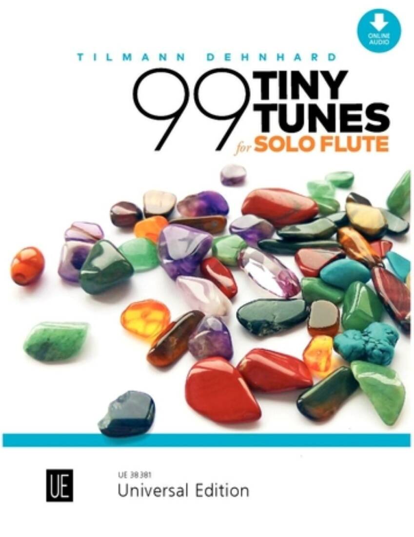 99 Tiny Tunes for Solo Flute - Dehnhard - Book/Audio Online