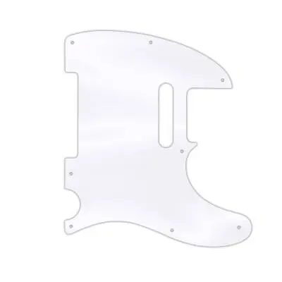 WD Music - Custom Pickguard for Fender 1954-Present USA or 2002-Present Made in Mexico Telecaster - Clear Acrylic Thin