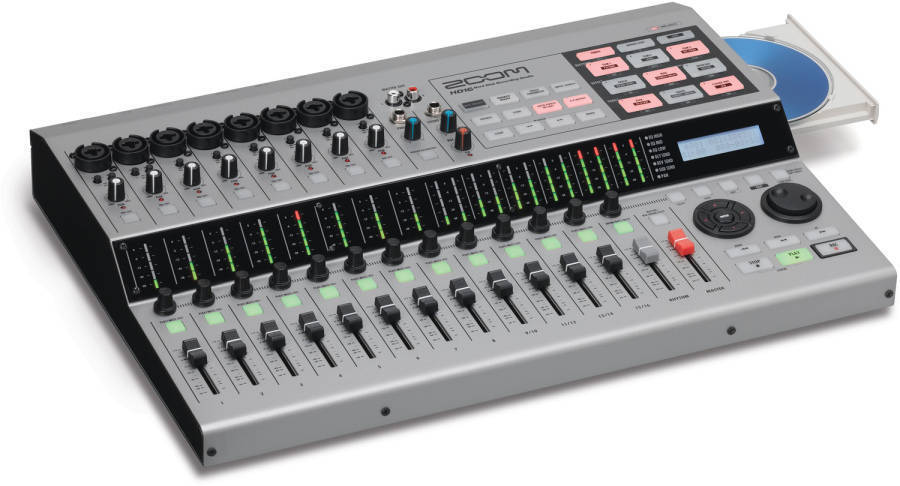 ZOOM MTR HD16 CD CD読み込み不可ジャンク Zoom HD16-CD - Digital Recording Studio | Long & McQuade