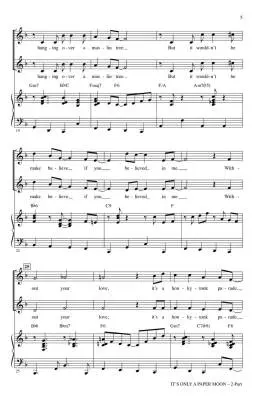 It\'s Only a Paper Moon - Arlen/Huff - Choral Octavo - 2-Pt Accompanied