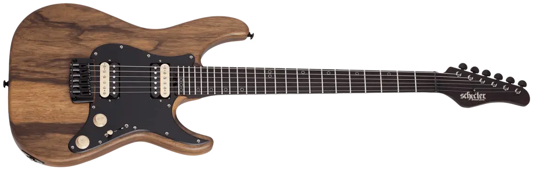 Sun Valley Super Shredder Exotic HT Electric Guitar - Natural Satin