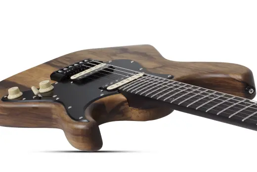 Sun Valley Super Shredder Exotic HT Electric Guitar - Natural Satin