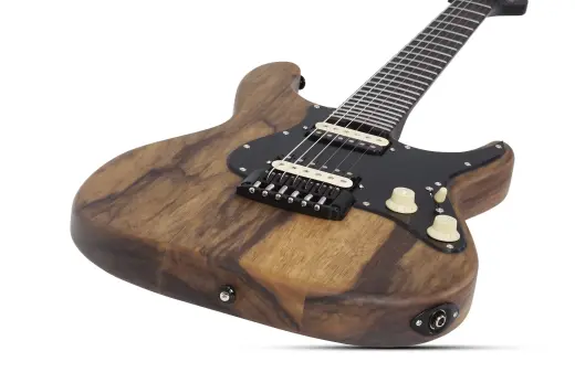 Sun Valley Super Shredder Exotic HT Electric Guitar - Natural Satin