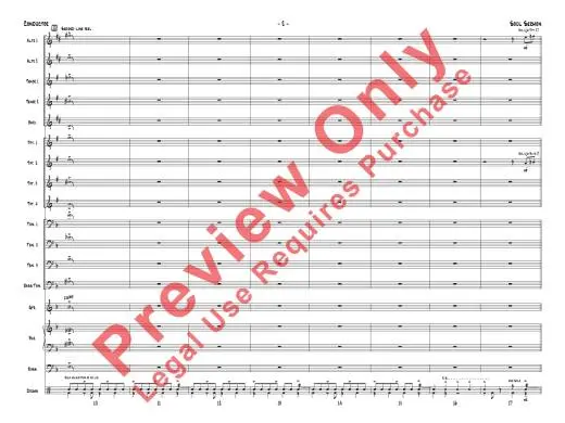 Soul Sermon - Kamuf - Jazz Ensemble - Gr. 3.5