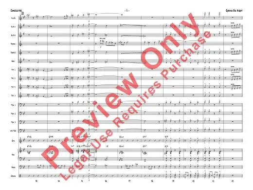 Gonna Be Aight - Zaremba - Jazz Esnemble - Gr. 2.5