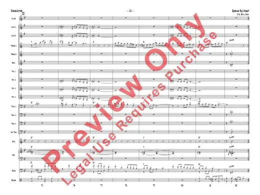 Gonna Be Aight - Zaremba - Jazz Esnemble - Gr. 2.5