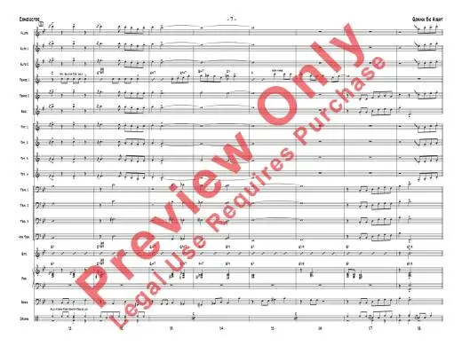 Gonna Be Aight - Zaremba - Jazz Esnemble - Gr. 2.5