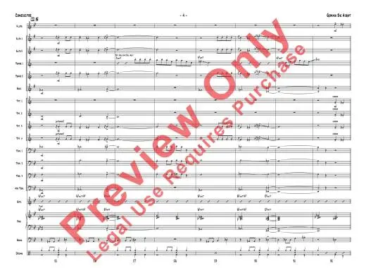 Gonna Be Aight - Zaremba - Jazz Esnemble - Gr. 2.5