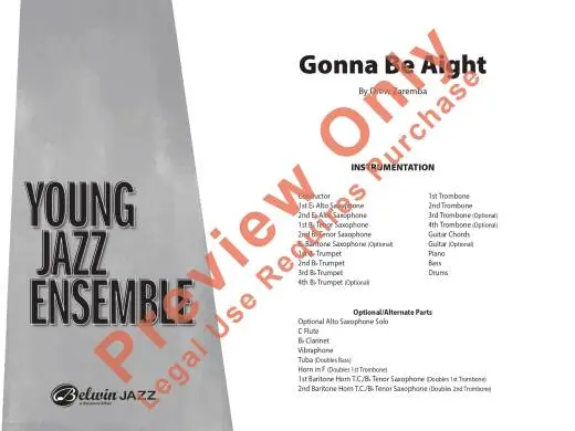 Gonna Be Aight - Zaremba - Jazz Esnemble - Gr. 2.5