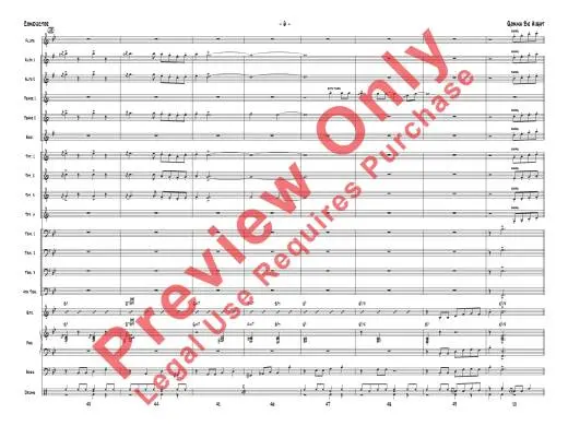 Gonna Be Aight - Zaremba - Jazz Esnemble - Gr. 2.5