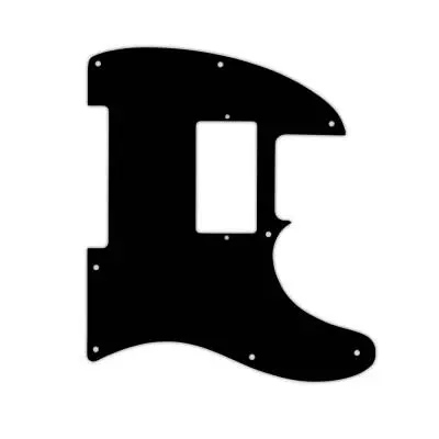 WD Music - Custom Pickguard for Fender USA Jim Root Signature Telecaster - Black Thin