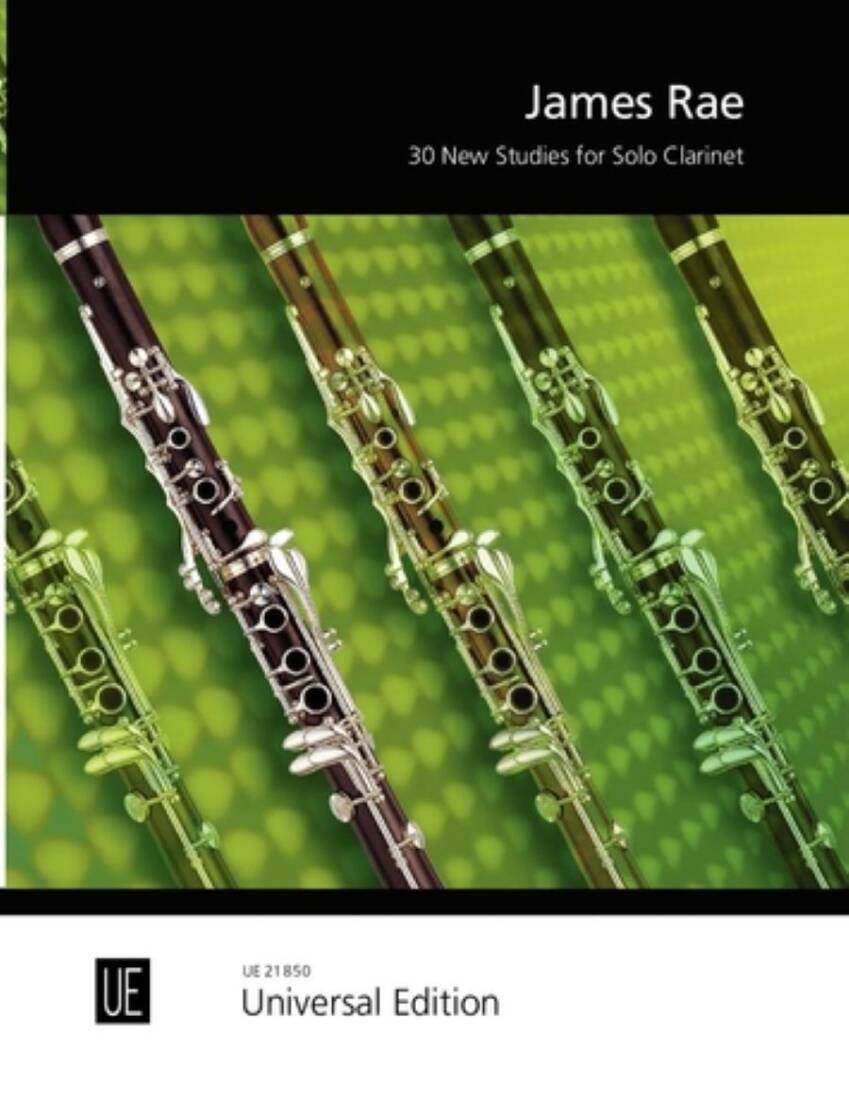 New Studies for Solo Clarinet - Rae - Book