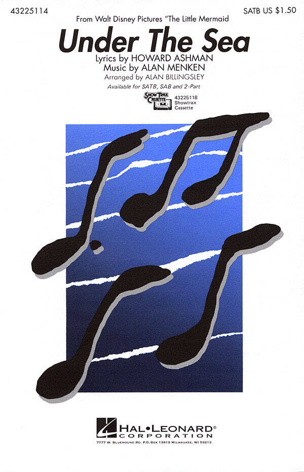 Under the Sea (from The Little Mermaid) - Billingsley - Choral Octavo - SATB Accompanied