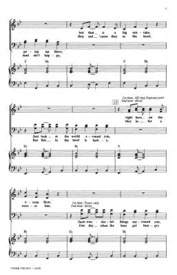 Under the Sea (from The Little Mermaid) - Billingsley - Choral Octavo - SATB Accompanied