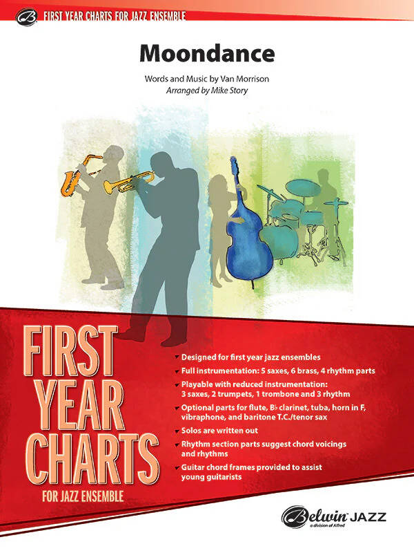 Moondance - Morrison/Story - Jazz Ensemble - Gr. 1