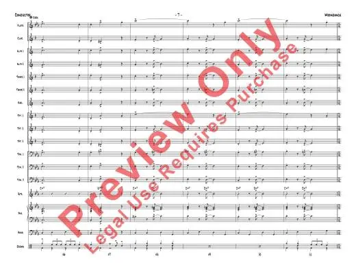 Moondance - Morrison/Story - Jazz Ensemble - Gr. 1