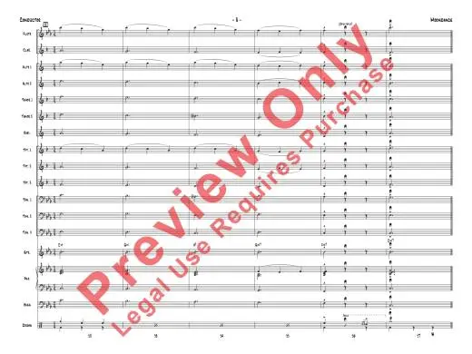 Moondance - Morrison/Story - Jazz Ensemble - Gr. 1