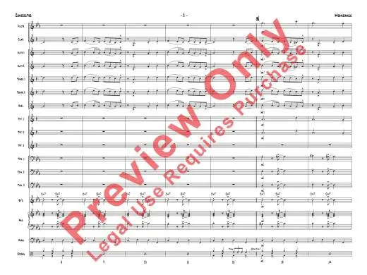 Moondance - Morrison/Story - Jazz Ensemble - Gr. 1