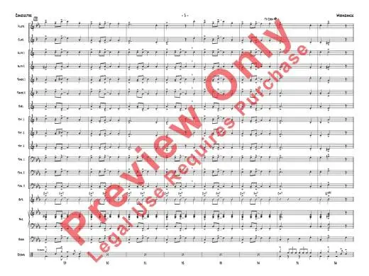 Moondance - Morrison/Story - Jazz Ensemble - Gr. 1