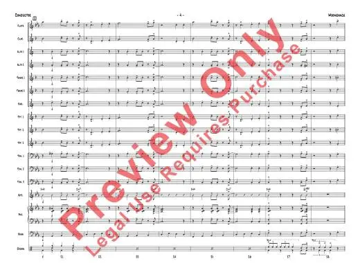 Moondance - Morrison/Story - Jazz Ensemble - Gr. 1