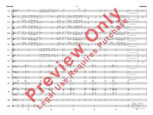 Moondance - Morrison/Story - Jazz Ensemble - Gr. 1