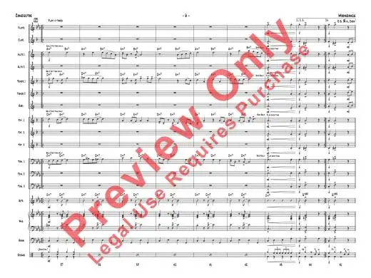 Moondance - Morrison/Story - Jazz Ensemble - Gr. 1