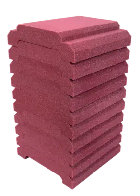 Auralex - WaveCave Royale 3 x 12 x 12 (10 Pack)  - Burgundy