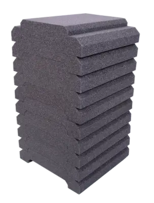 Auralex - WaveCave Royale 3 x 12 x 12 (10 Pack)  - Charcoal