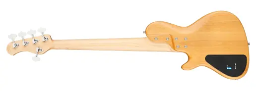 MetroLine 24-Fret Vintage Single Cut 5-String Bass, Morado Fingerboard - Natural
