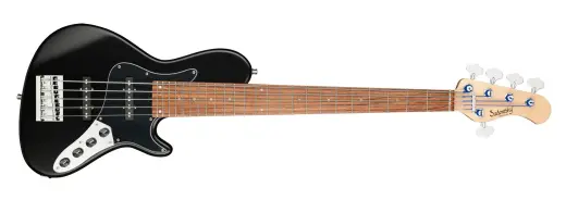 Sadowsky Guitars - MetroLine 24-Fret Vintage Single Cut 5-String Bass, Morado Fingerboard - Black Satin