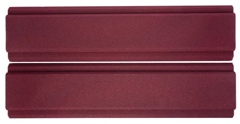 WaveCave Royale 3\'\' x 12\'\' x 48\'\' (2 Pack)  - Burgundy