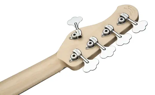 MetroLine 24-Fret Vintage Single Cut 5-String Bass, Maple Fingerboard - Black Satin