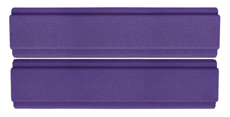 WaveCave Royale 3\'\' x 12\'\' x 48\'\' (2 Pack)  - Purple