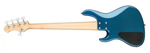 MetroLine 24-Fret Modern 5-String Bass, Morado Fingerboard - Dark Lake Placid Blue