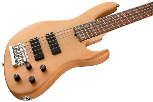 MetroLine 24-Fret Modern 5-String Bass, Morado Fingerboard - Natural