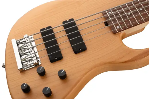 MetroLine 24-Fret Modern 5-String Bass, Morado Fingerboard - Natural