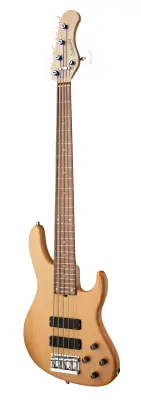 MetroLine 24-Fret Modern 5-String Bass, Morado Fingerboard - Natural