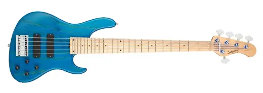 Sadowsky Guitars - MetroLine 24-Fret Modern 5-String Bass, Maple Fingerboard - Ocean Blue