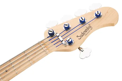 MetroLine 24-Fret Modern 5-String Bass, Maple Fingerboard - Ocean Blue