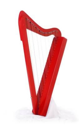 Harpsicle 26-string Harp - Red
