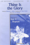 Hope Publishing Co - Thine Is The Glory - Handel/Budry/Hoyle/Hopson - SATB