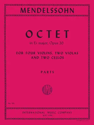 International Music Company - Octet in E Flat Major, Op. 20 - Mendelssohn - String Octet