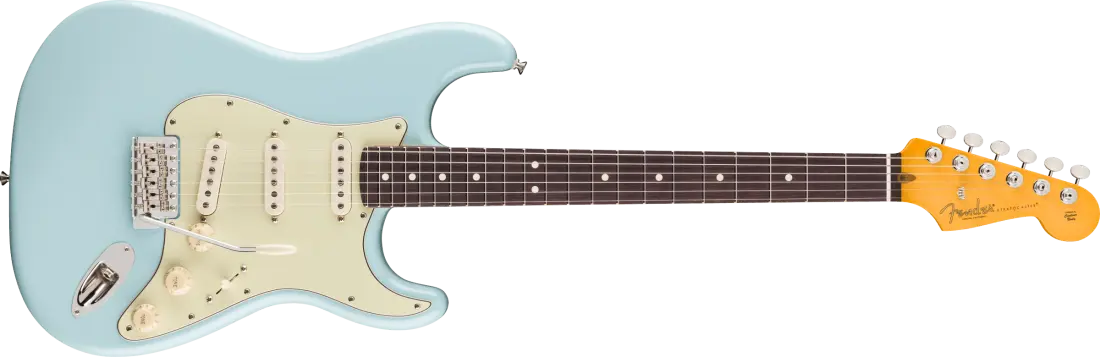 Limited Edition American Professional Classic Stratocaster featuring the Fender Silent System - Daphne Blue