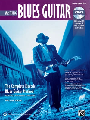 Alfred Publishing - The Complete Blues Guitar Method: Mastering Blues Guitar (2nd Edition) - Riker - Book/DVD