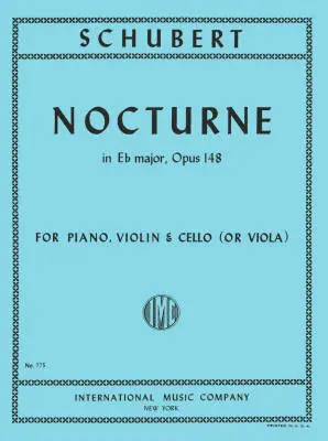 International Music Company - Nocturne in E Flat Major, Op. 148 - Schubert - Piano Trio