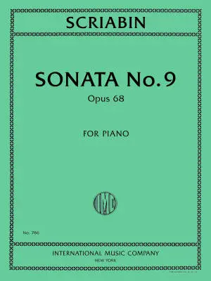 International Music Company - Sonata No. 9 in F Major, Op. 68 - Scriabin - Piano - Book